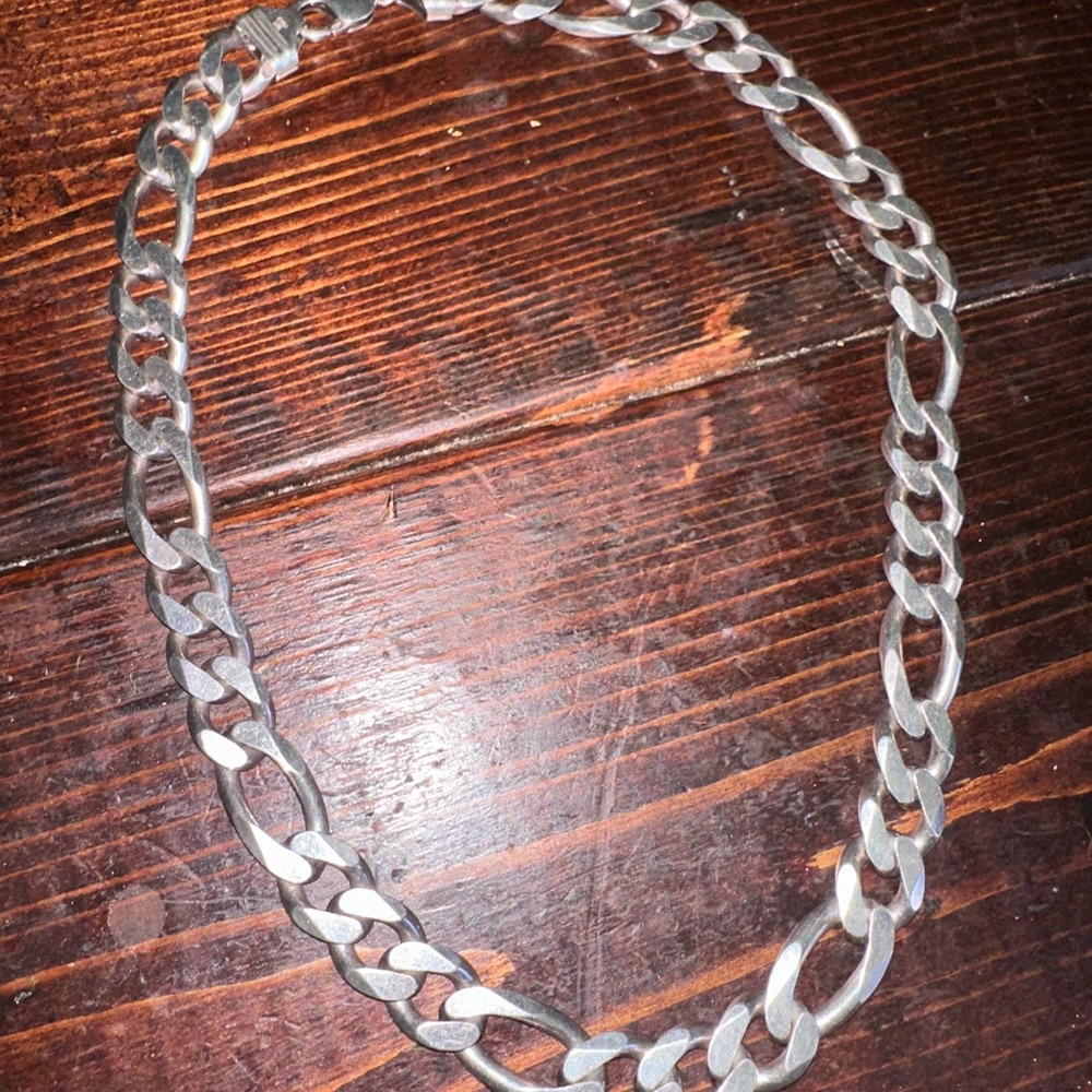 Chunky Silver Chain Necklace